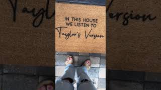 Day 1 of changing out my doormat and seeing if my husband notices swiftie [upl. by Eam773]