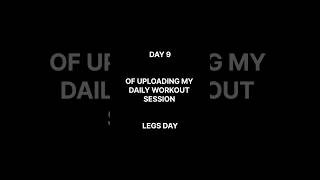 DAY 9 🔥 LEGS DAY  SaketGokhaleVlogsyourfitnesstoriesdeyondsilva4849 workout viral [upl. by Alemat]