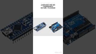 Arduino Uno VS Nano shorts arduino diy arduinouno handmade ардуино поделки [upl. by Arahat613]