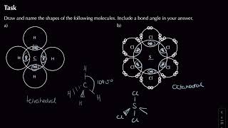 Shapes of Molecules  Module 2 Foundations in Chemistry  Chemistry  A Level  OCR A  AQA [upl. by Annahahs]