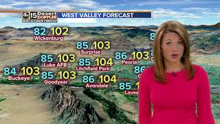 Heat and dry conditions return to the Valley [upl. by Basile]