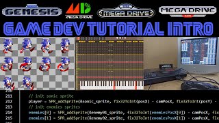 Sega Genesis amp Mega Drive Beginners Game Dev Tutorial Series Intro [upl. by Qooraf]