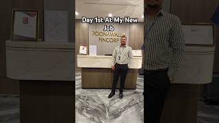 Day 1st at my New Job  New Job  Corporate Life  corporatelife newjobs food [upl. by Idnas]