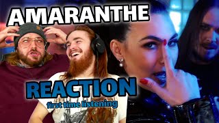 AMARANTHE  PvP 🥵 wow Eine WUCHT OFFICIAL MUSIC VIDEO  REACTION first time listening [upl. by Okkin]