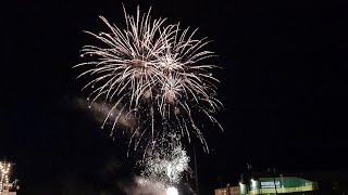 Wolgaster Hafenfest  Höhenfeuerwerk [upl. by Tratner]