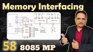 Memory Interfacing with 8085 Microprocessor Solved problems  2 [upl. by Anaeda520]