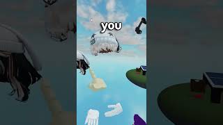 VR HANDS In ROBLOX Is Friendship  roblox funny robloxfunnymomments VR virtualreality [upl. by Keely]