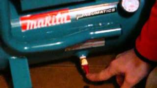 Makita MAC700 compressor quotbreak inquot [upl. by Christopher]