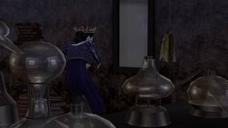 The Sims 4 machinima  Snow White  The Evil queen transformation [upl. by Mclyman]