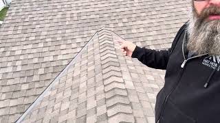 🏡 Is an open valley roof better than a closed valley roof “On the home inspection today” 🕵️‍♂️ [upl. by Nanek]