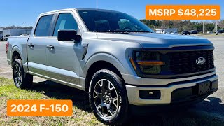 2024 F150 STX Affordable F150 🔥 12” Touch Screen Standard [upl. by Doownyl]