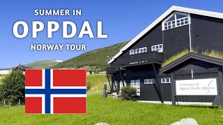 Summer walk in Oppdal Norway 4K 60FPS [upl. by Emersen]