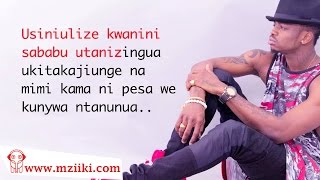 Nataka Kulewa Lyrical Video  Diamond Platnumz [upl. by Beard]