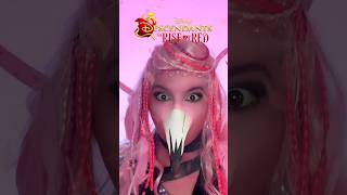 ULIANA TURNS INTO A FLAMINGO 🦩 descendants4 uliana disneymakeup flamingo descendants fyp [upl. by Mutz]