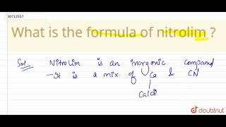 What is the formula of nitrolim   12  THE PBLOCK ELEMENTS  CHEMISTRY  DINESH PUBLICATION [upl. by Giulietta]