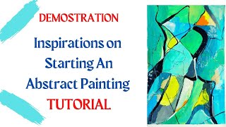 Get Inspired Abstract Acrylic Painting Tutorial To Kickstart Your Creativity [upl. by Merow712]