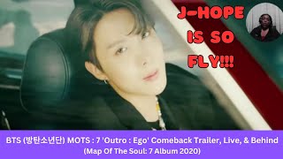 Baby Army 1st Reaction To BTS MAP OF THE SOUL  7 Outro  Ego Comeback Trailer Live amp Behind [upl. by Essa]