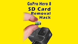 Gopro SD card Removal Life Hack Shorts [upl. by Eran]