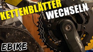 Kettenblätter am Fahrrad wechselntauschen EBIKE [upl. by Anej593]