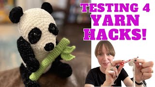 Testing 4 Chenille Yarn Hacks  I Try Your Chenille Crochet Suggestions [upl. by Reseda]