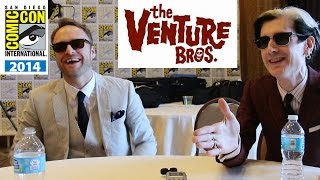 Venture Bros Season 6 Interview with Creators Jackson Publick amp Doc Hammer  ComicCon 2014 [upl. by Barta187]