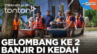 CLIP MHI 1 Oct 2024 Gelombang Ke 2 Banjir Di Kedah  Tonton [upl. by Xena224]