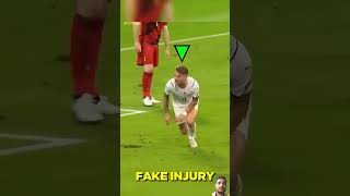 Fake injury football edit futbol cr7 youtubeshorts [upl. by Amaerd]