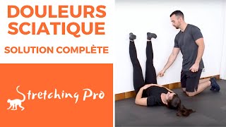 SOULAGER LES DOULEURS SCIATIQUE GRACE AU STRETCHING [upl. by Ani]