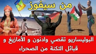 البوليساريو لا تعترف بأمازيغية الصحراء و تقصي قبائل وادنون و قبائل التكنة من الصحراء [upl. by Einnim]