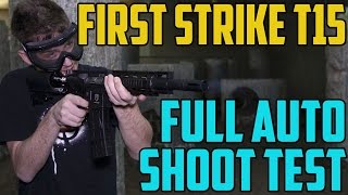 First Strike T15 Full Auto Shoot Test  4K [upl. by Hahseram]