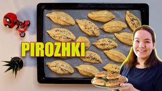 Easy NoYeast Pirozhki Recipe  Traditional Russian Snack [upl. by Elsy723]