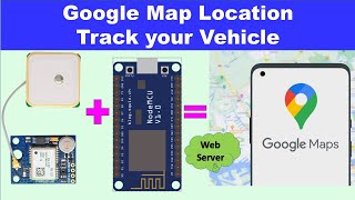 Neo 6M GPS Google map NodeMCU  neo 6m gps nodemcu google map  neo 6m gps esp8266  ESP32  Neo 6M [upl. by Pacorro]