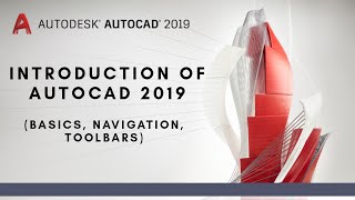 AutoCAD 2019 Introduction Beginner Tutorial  Basic Setting amp Navigation Tools [upl. by Lorenz]