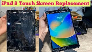 How To iPad Touch Screen Replacement ipad appleiphone repair [upl. by Wolsniw]