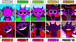 New True All Phases in Incredibox Sprunki  Phase 1 VS Phase 2 VS Phase 3 VS Phase 4 VS Phases 510 [upl. by Dnaltiak622]