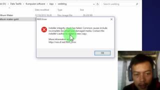 Tutorial Cara mengatasi NSIS error HOW TO FIX NSIS Error By Taofik AB HD [upl. by Ivanah]