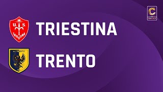 Triestina  Trento 01  Coppa Italia Serie C  Gli Highlights [upl. by Ecire]