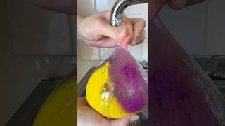 🫶🏻💦💜💛🩵🔮🤫 DIY NANO TAPE BUBBLE experiment funny nanotape diy bubble shorts satisfying [upl. by Calbert]