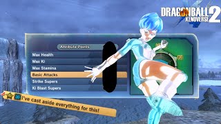 The Ungodly KiBlastStrike SSGSS Evolution Build Dragonball Xenoverse 2 Free Update Version 137 [upl. by Lipman]