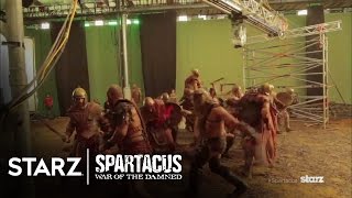 Spartacus War of the Damned  In Production Now  STARZ [upl. by Ecnerrat]