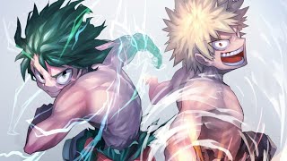 Midoriya and Bakugo vs Nine AMV X My Demon [upl. by Aliemaj]