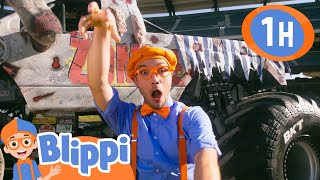 Blippis Monster Truck Madness 🚛💥  Blippi Learns Something New  Learning Videos for Kids 🔵🟠 [upl. by Eniamurt]