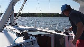 Neil Pryde Sails Int Furling Mainsail Part Four OnTheWater [upl. by Garibald146]