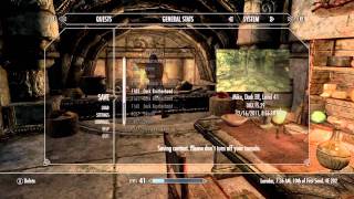 Skyrim  Dark Brotherhood Quests  Recipe for Disaster 12 [upl. by Fotina]