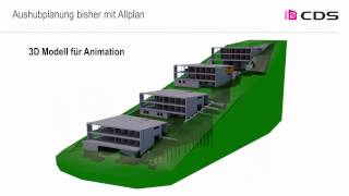 Allplan Add On Baugrube  Funktionsüberblick [upl. by Beeson]