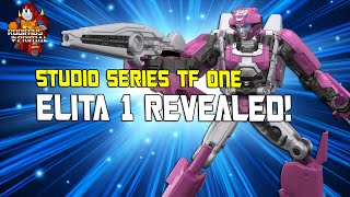 Studio Series Transformers One Elita 1 Revealed [upl. by Shem]