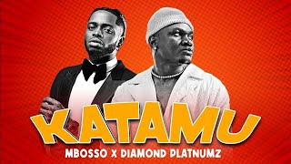 Mbosso Ft Diamond platnumz  Katamu  official video lyrics [upl. by Glen]