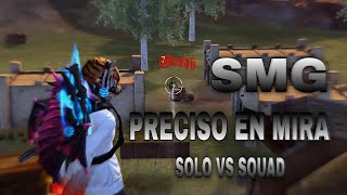 RETO TIGRE BLANCO  solo vs scuad  preciso en mira con SMG [upl. by Inamik]