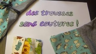 DIY des trousses sans coutures avec CENDRE ARTS [upl. by Bathelda]