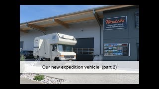 Mercedes Vario 4x4 our new expedition vehicle part 2 [upl. by Aztin495]